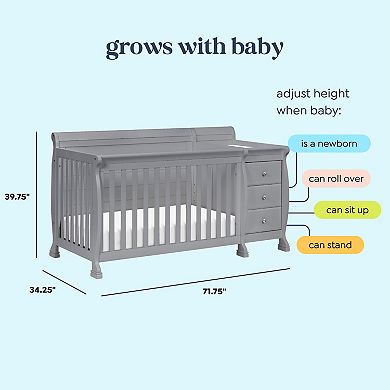 DaVinci Kalani 4-in-1 Crib and Changer Combo