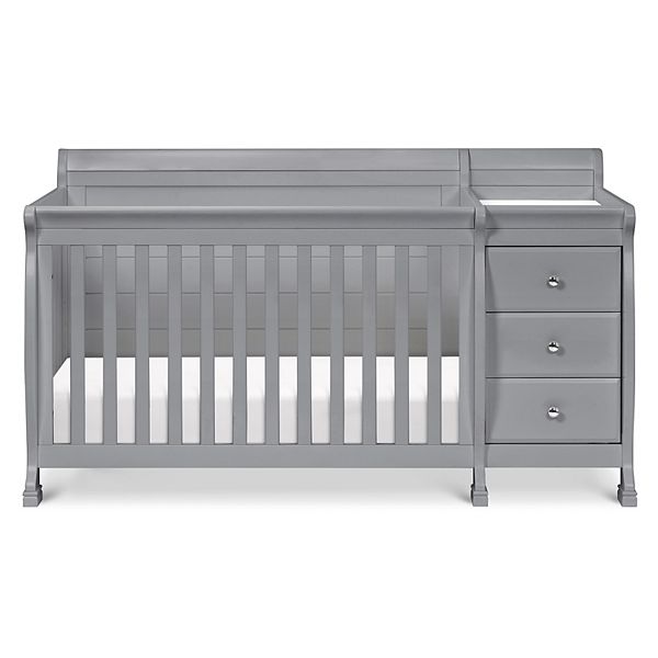 DaVinci Kalani 4-in-1 Convertible Crib &#38; Changer Combo - Gray