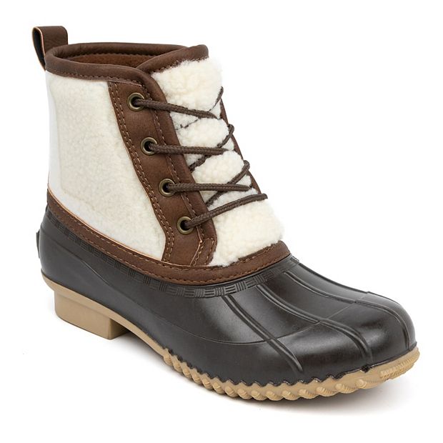 Kohls duck deals boots womens