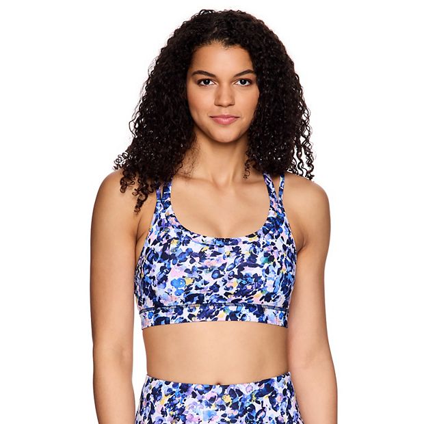 Gaiam Strappy Yoga Medium-Impact Sports Bra