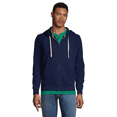 Lands end flannel lined hoodie sale