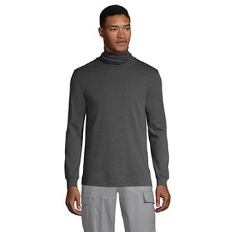 Big & Tall Lands' End Super Soft Supima Turtleneck