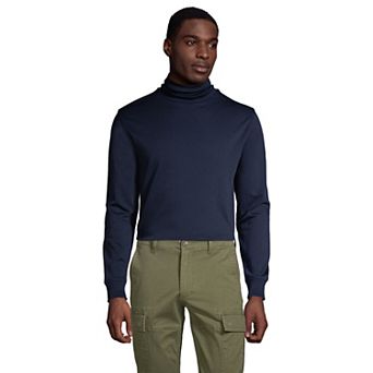 Big & Tall Lands' End Super Soft Supima Turtleneck