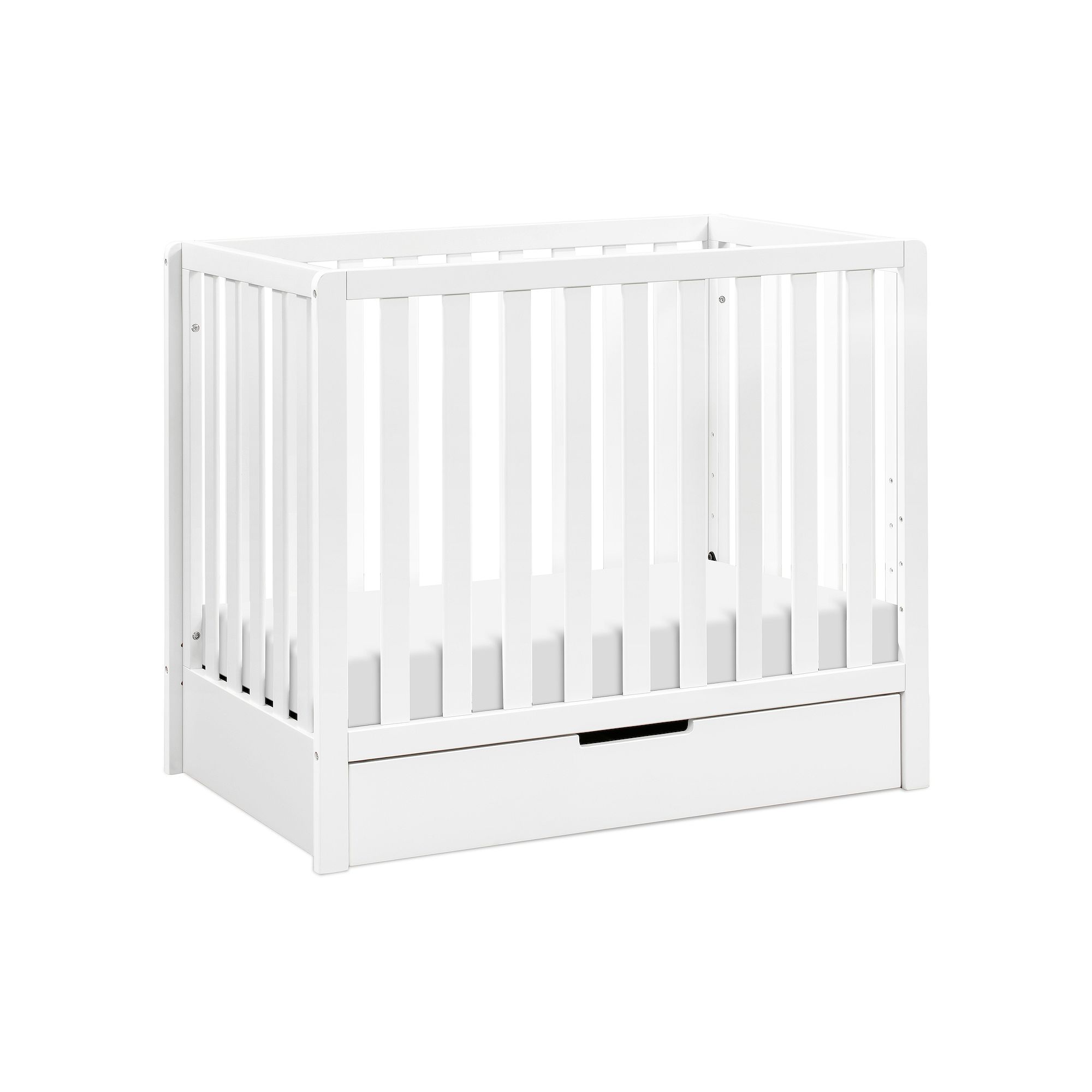 DaVinci Colby 4-in-1 Convertible Mini Crib with Trundle, In White