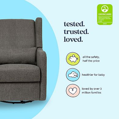 DaVinci Arlo Recliner and Swivel Glider