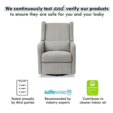 DaVinci Arlo Recliner and Swivel Glider