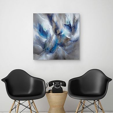 Master Piece Blue Orchids Wall Decor
