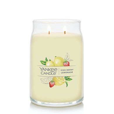Yankee Candle Iced Berry Lemonade Signature Large Jar Candle