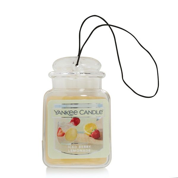 Yankee Candle Iced Berry Lemonade Car Jar Ultimate Air Freshener