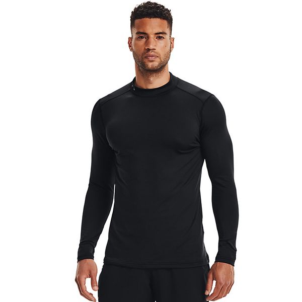 2024 Under Armour Mens ColdGear Fitted Mock Base Layer Thermal Top Warm Gym  Golf