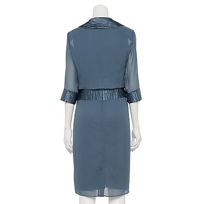 Women s Le Bos 2 Piece Jacket Dress Set