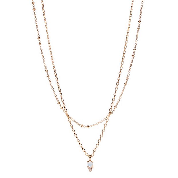 Kohls layered outlet necklace