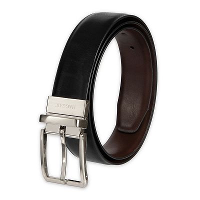 Haggar Men's Reversible Stretch Dress Belt, XL, Leather