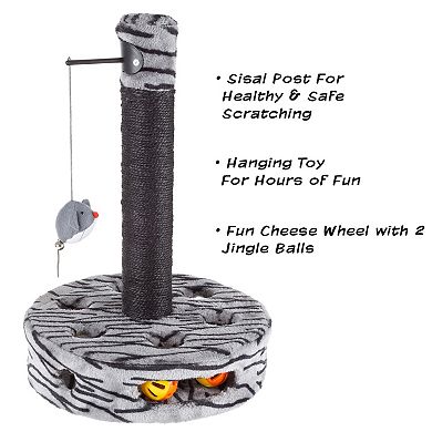 Pet Adobe Interactive Cat Scratching Post