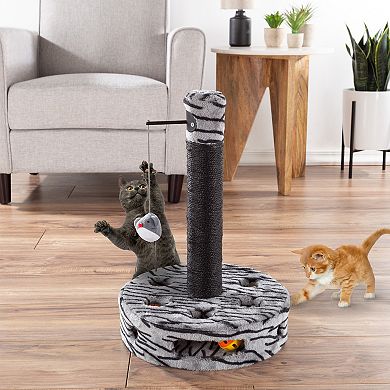 Pet Adobe Interactive Cat Scratching Post