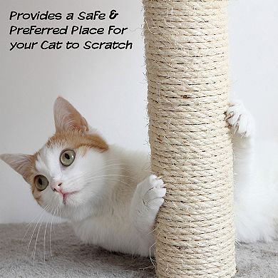 Pet Adobe Interactive Cat Scratching Post