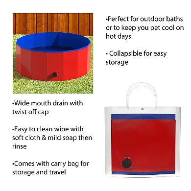 Pet Adobe Pet Swimming Pool & Bath Tub