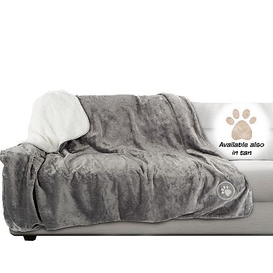 Pet Adobe Waterproof 60" x 70" 250 GSM Flannel Pet Throw Blanket
