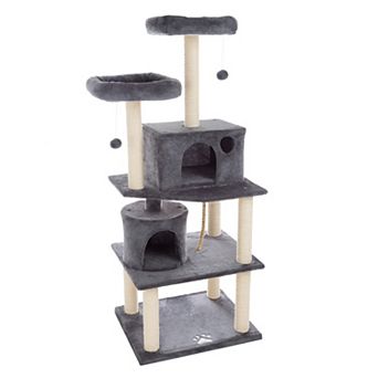 Pet Adobe 5 tier Cat Tower & Kitty Condo