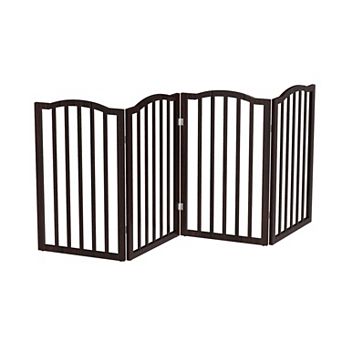 Pet Adobe Freestanding Scallop Top Pet Gate