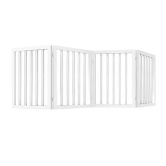 Pet Adobe Freestanding 4 Panel Pet Gate