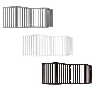 Pet Adobe Freestanding 4 Panel Pet Gate