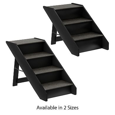 Pet Adobe 3-Step Wood Folding Pet Stairs