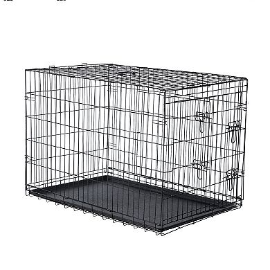 Pet Adobe Portable Folding Wire Dog Crate