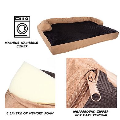 Pet Adobe Orthopedic Memory Foam Pet Bed