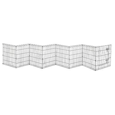 Pet Adobe Folding 8 Panel Pet Playpen - 24 x 30-inch