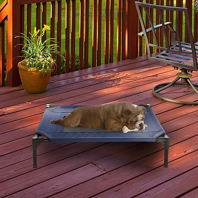 Pet Adobe Steel Frame Elevated Dog Bed - 30 x 24