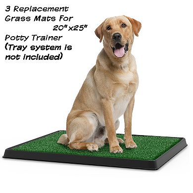 Pet Adobe Artificial Grass Replacement Mats - 23 x 18.5