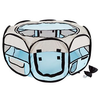 Pet Adobe Portable Pop-Up Play Pen-Indoor/Outdoor