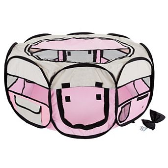 Pet Adobe Portable Pop-Up Play Pen-Indoor/Outdoor