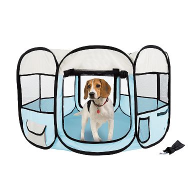 Pet Adobe Portable Pop-Up Pet Playpen