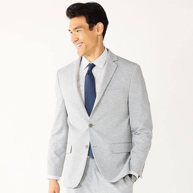 46890064 Mens Apt. 9 Slim-Fit Suit Coat, Size: 44 LONG, Gre sku 46890064