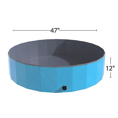 Pet Adobe Foldable Pool for Dogs & Kids