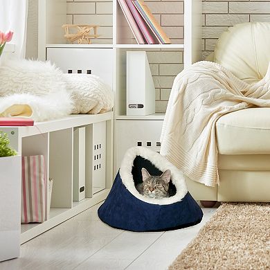 Pet Adobe Feline Cat Comfort Cavern Pet Bed