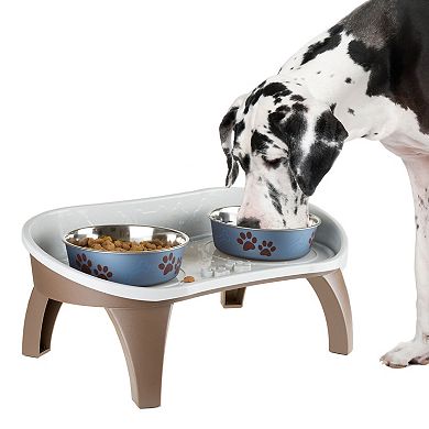 Pet Adobe Elevated Pet Food Tray