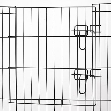 Pet Adobe Folding Metal Pet Playpen 8 Panel