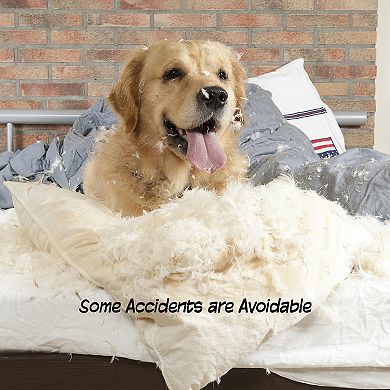 Pet Adobe Freestanding 3-Panel Wood Pet Gate