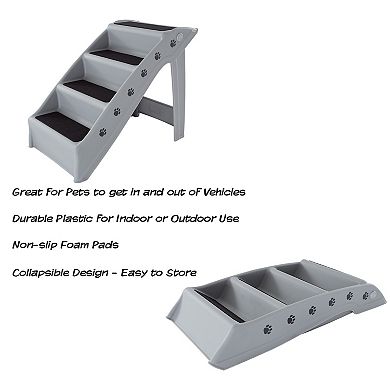 Pet Adobe Folding Stairs for Pets - 4 Steps