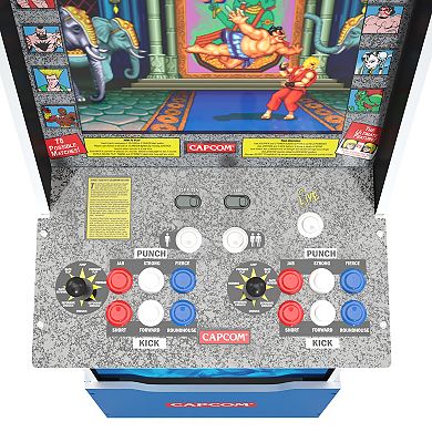 Arcade 1 Up Street Fighter II Big Blue Arcade