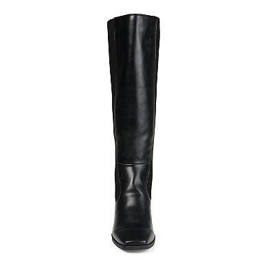 Journee Collection Winny Women's Stretch Knit Knee-High Boots