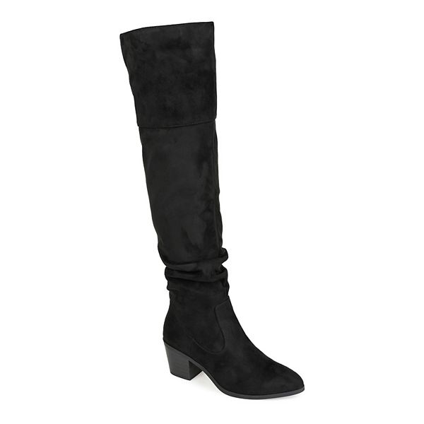 Journee Collection Zivia Women's Slouchy Over-the-Knee Boots