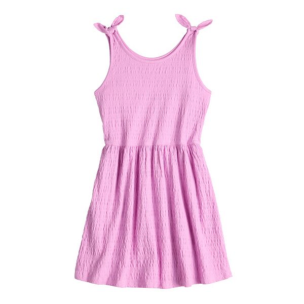 Girls 720 SO® Knot Strap Babydoll Dress in Regular & Plus Size