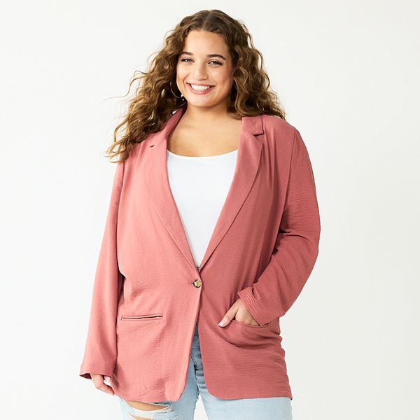 Kohls shop pink blazer