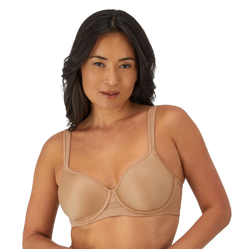 Bali One Smooth U Minimizer Underwire Full-Coverage Bra DF3490, Women's, Size: 40 Ddd, Brown