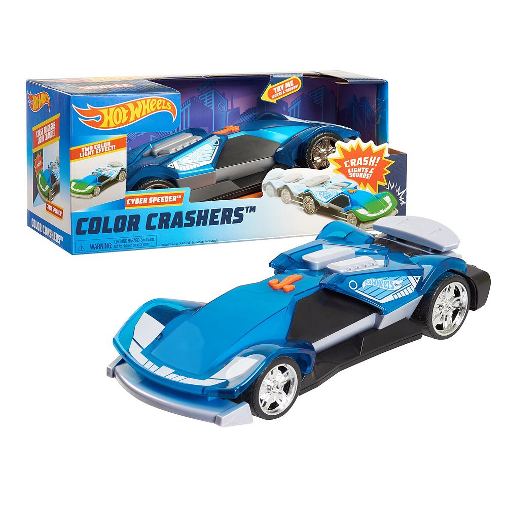 Hot Wheels Cyber Speeder Color Crashers Car