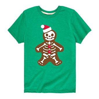 Boys 8-20 Ginger Skeleton Graphic Tee